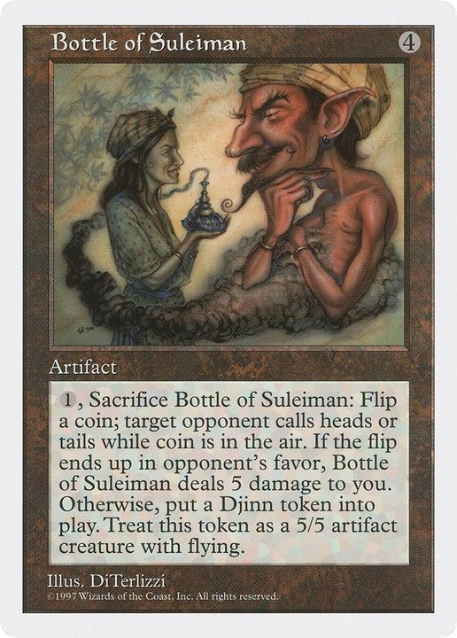 Bottle of Suleiman in the group Magic the Gathering / Sets / Fifth Edition at Proxyprinters.com (88395)