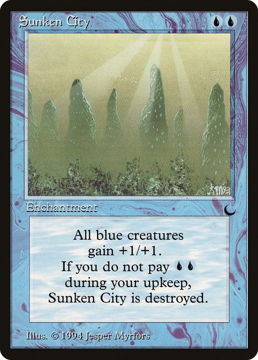 Sunken City in the group Magic the Gathering / Types / Enchantment / Enchantment at Proxyprinters.com (88397)