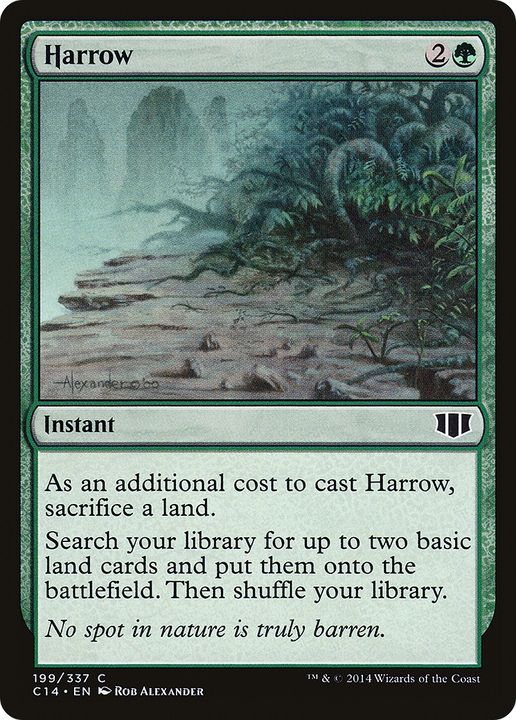 Harrow in the group Magic the Gathering / Sets / Commander 2014 at Proxyprinters.com (88400)