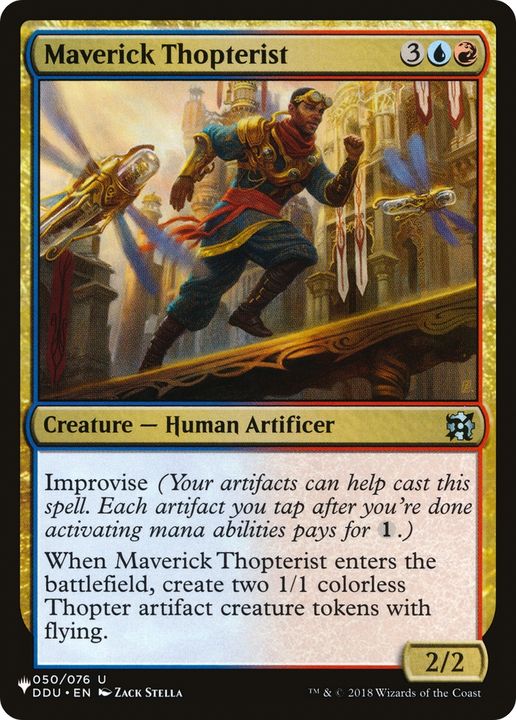 Maverick Thopterist in the group Singles at Proxyprinters.com (88407)