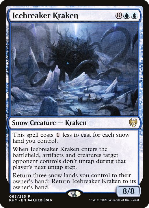 Icebreaker Kraken in the group Magic the Gathering / Sets / Kaldheim at Proxyprinters.com (88435)