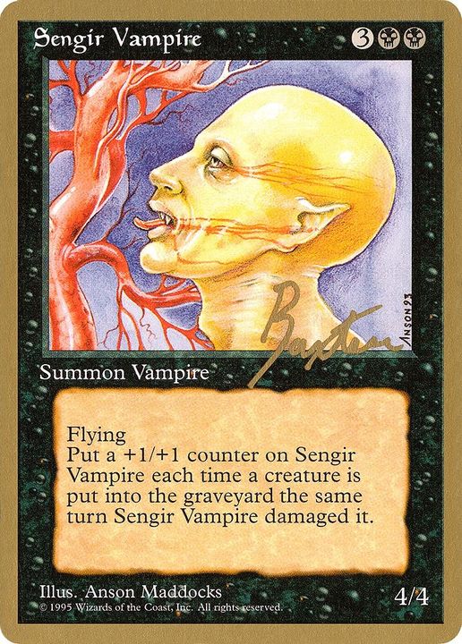 Sengir Vampire in the group Magic the Gathering / Types / Colors / Black at Proxyprinters.com (8844)