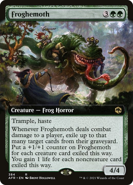 Froghemoth in the group Magic the Gathering / Types / Colors / Green at Proxyprinters.com (88443)