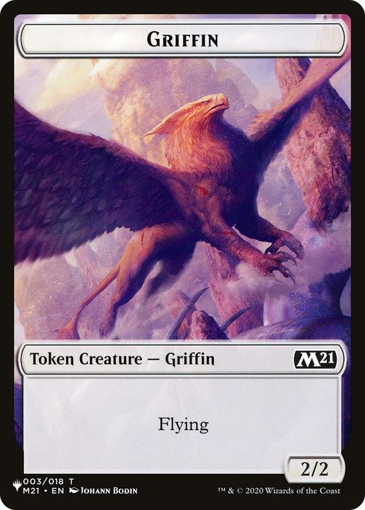 Griffin in the group Magic the Gathering / Types / Colors / White at Proxyprinters.com (88447)