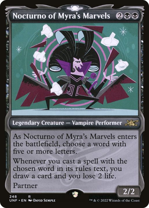 Nocturno of Myra's Marvels in the group Magic the Gathering / Types / Colors / Black at Proxyprinters.com (88456)