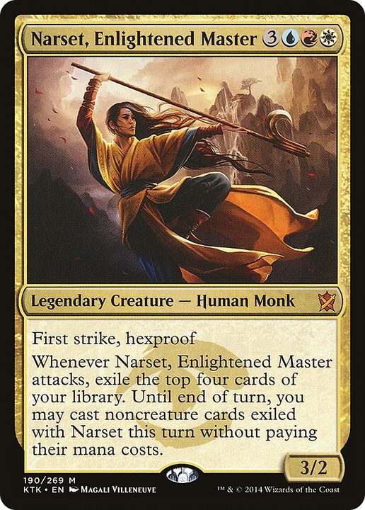 Narset, Enlightened Master in the group Magic the Gathering / Types / Colors / Multicolors / R, U, W at Proxyprinters.com (88464)