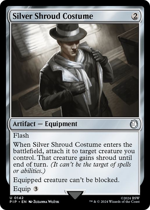 Silver Shroud Costume in the group Singles at Proxyprinters.com (88484)