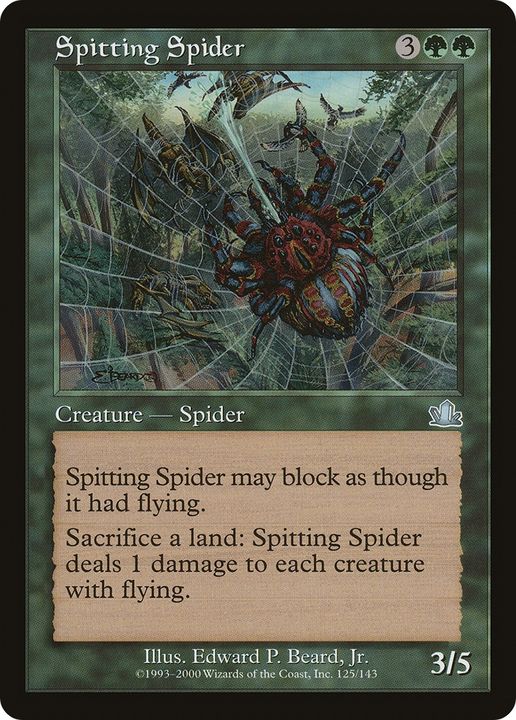 Spitting Spider in the group Magic the Gathering / Sets / Prophecy at Proxyprinters.com (88487)