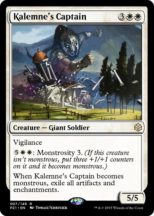 Kalemne's Captain in the group Magic the Gathering / Sets / Legendary Cube Prize Pack at Proxyprinters.com (88496)