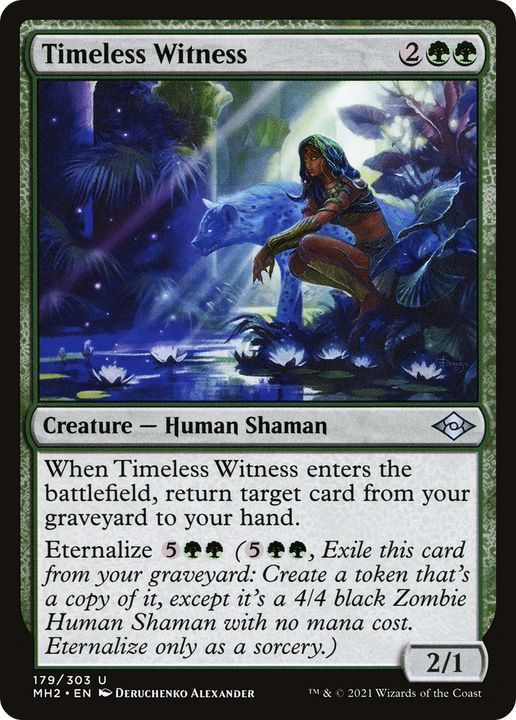 Timeless Witness in the group Magic the Gathering / Types / Colors / Green at Proxyprinters.com (88502)