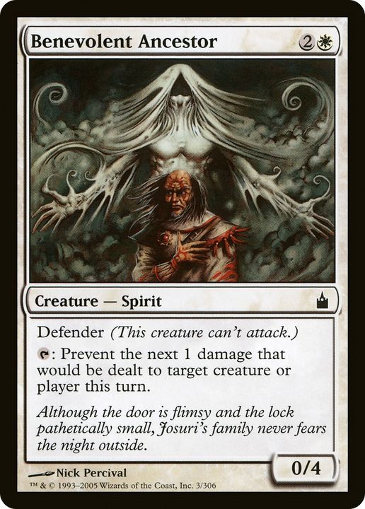 Benevolent Ancestor in the group Magic the Gathering / Types / Colors / White at Proxyprinters.com (88515)