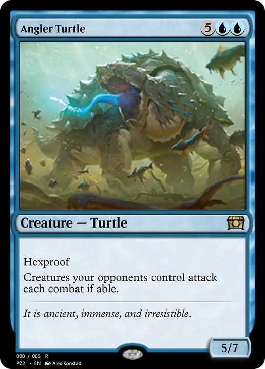 Angler Turtle in the group Magic the Gathering / Types / Colors / Blue at Proxyprinters.com (88524)