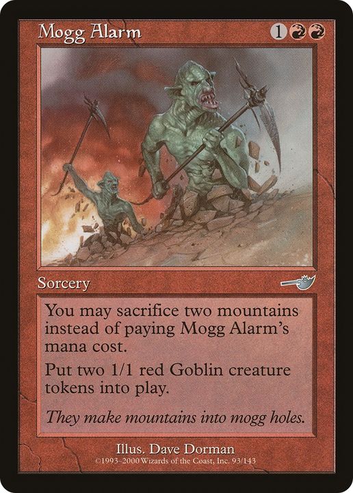 Mogg Alarm in the group Magic the Gathering / Types / Colors / Red at Proxyprinters.com (88544)