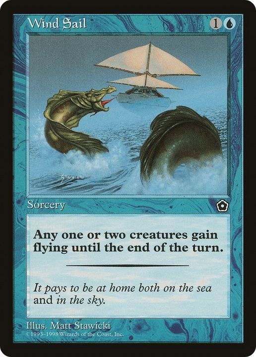 Wind Sail in the group Magic the Gathering / Types / Colors / Blue at Proxyprinters.com (8855)