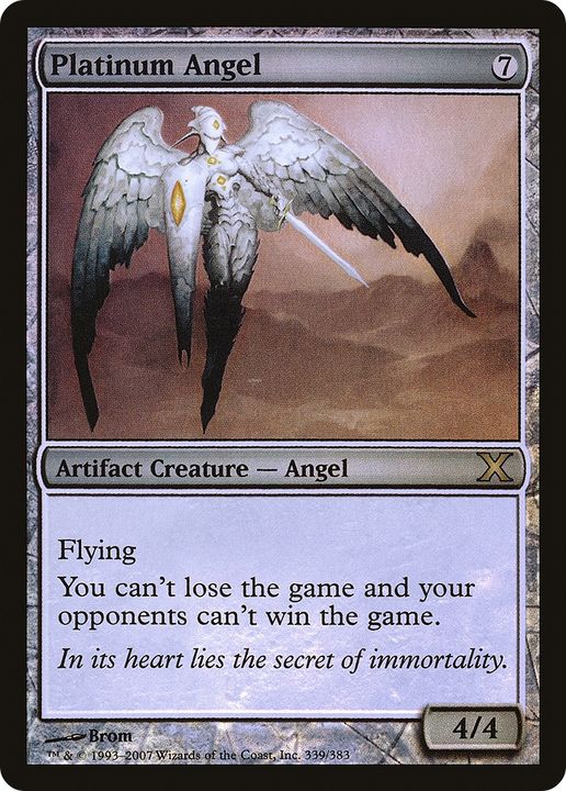 Platinum Angel in the group Magic the Gathering / Sets / Tenth Edition at Proxyprinters.com (88568)