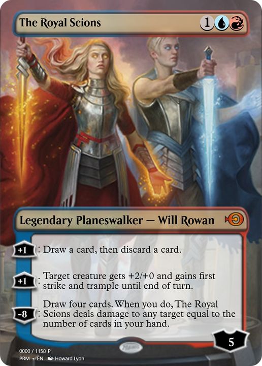 The Royal Scions in the group Magic the Gathering / Types / Colors / Multicolors / R, U at Proxyprinters.com (88572)