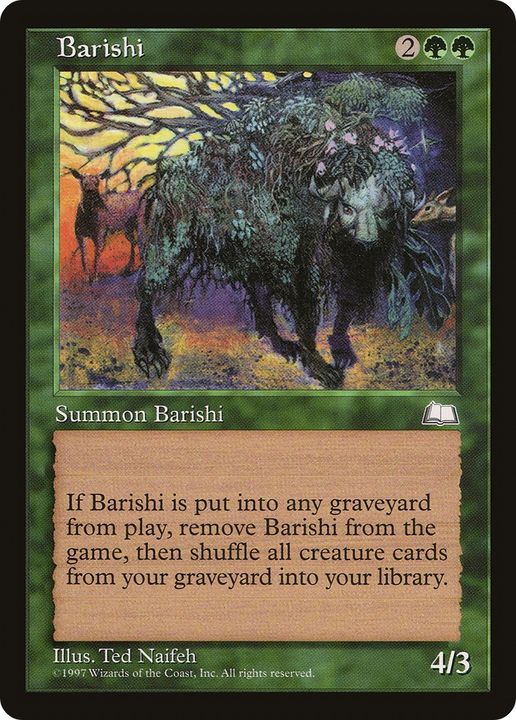 Barishi in the group Magic the Gathering / Types / Colors / Green at Proxyprinters.com (88586)