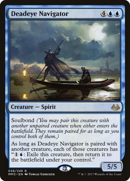 Deadeye Navigator in the group Magic the Gathering / Types / Colors / Blue at Proxyprinters.com (88594)