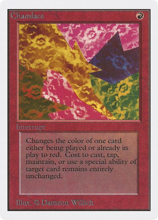 Chaoslace in the group Magic the Gathering / Types / Colors / Red at Proxyprinters.com (88613)