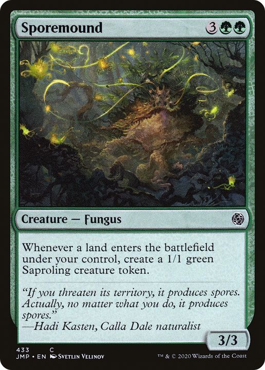 Sporemound in the group Magic the Gathering / Types / Colors / Green at Proxyprinters.com (88620)