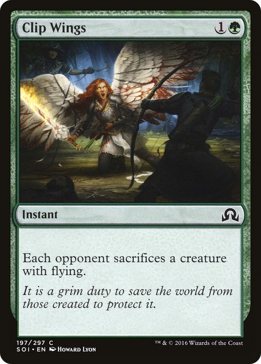 Clip Wings in the group Magic the Gathering / Types / Colors / Green at Proxyprinters.com (88635)