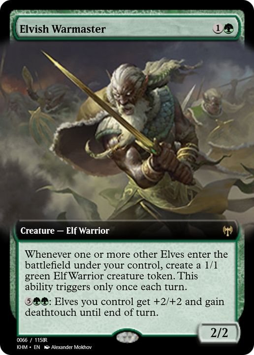 Elvish Warmaster in the group Magic the Gathering / Sets / Magic Origins Clash Pack at Proxyprinters.com (88642)