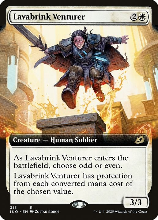 Lavabrink Venturer in the group Magic the Gathering / Sets / Ikoria: Lair of Behemoths at Proxyprinters.com (88682)