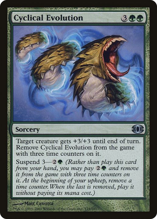 Cyclical Evolution in the group Magic the Gathering / Types / Colors / Green at Proxyprinters.com (88692)