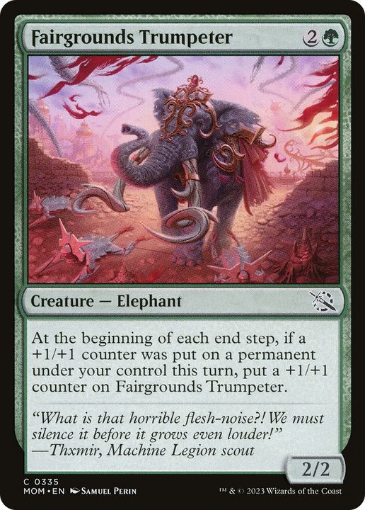 Fairgrounds Trumpeter in the group Magic the Gathering / Types / Colors / Green at Proxyprinters.com (88721)