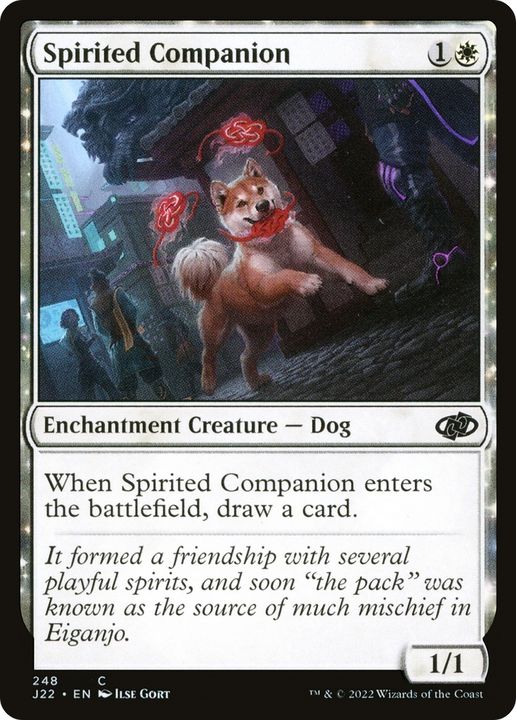 Spirited Companion in the group Magic the Gathering / Sets / Jumpstart 2022 at Proxyprinters.com (88737)