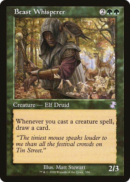 Beast Whisperer in the group Magic the Gathering / Types / Creatures / Elf at Proxyprinters.com (8874)