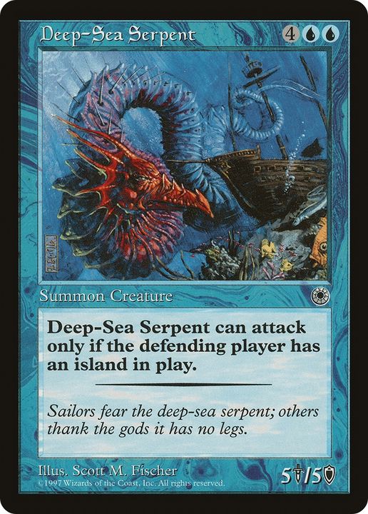 Deep-Sea Serpent in the group Magic the Gathering / Sets / Portal at Proxyprinters.com (88745)