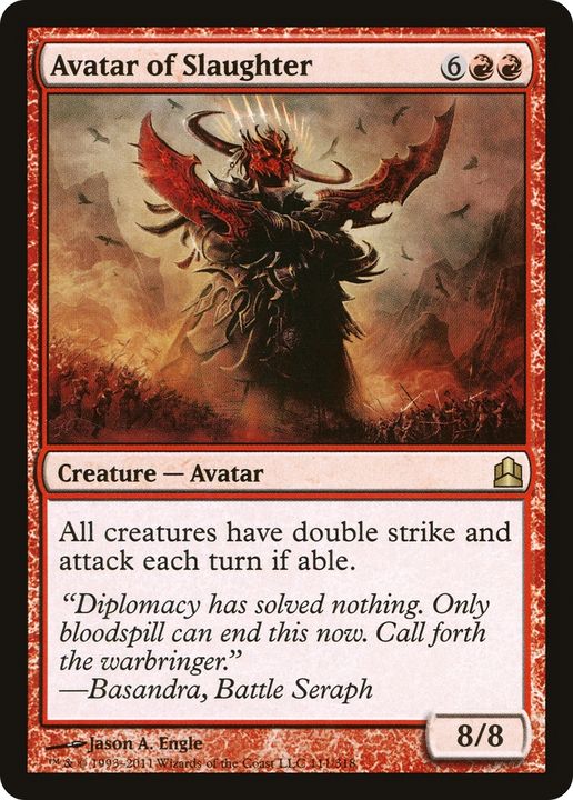 Avatar of Slaughter in the group Magic the Gathering / Sets / Commander 2011 at Proxyprinters.com (88759)