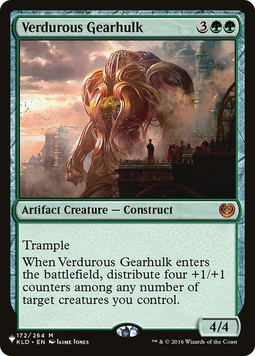 Verdurous Gearhulk in the group Magic the Gathering / Sets / The List at Proxyprinters.com (88791)