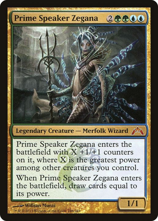 Prime Speaker Zegana in the group Magic the Gathering / Sets / Global Series Jiang Yanggu & Mu Yanling at Proxyprinters.com (88815)