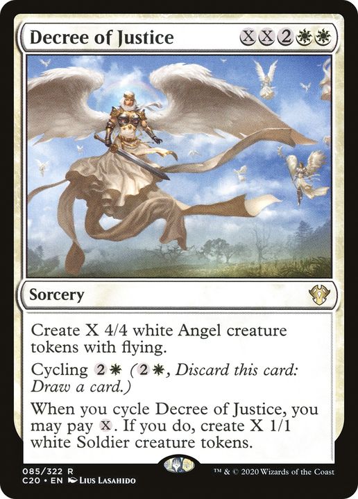 Decree of Justice in the group Magic the Gathering / Types / Colors / White at Proxyprinters.com (88823)