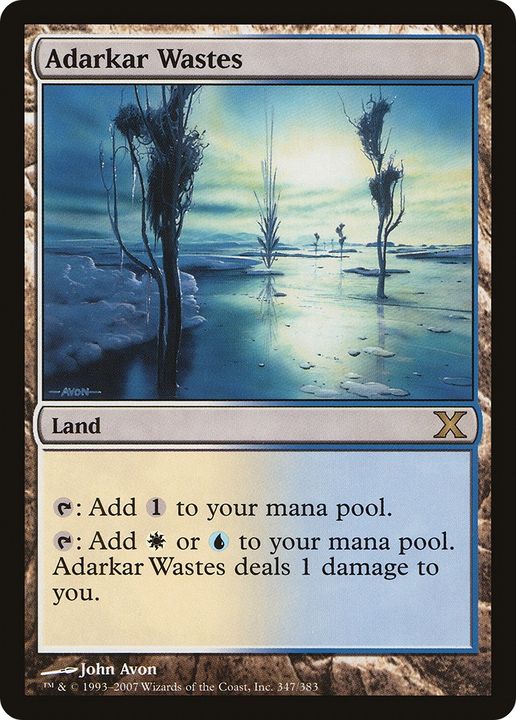 Adarkar Wastes in the group Magic the Gathering / Types / Colors / Colorless at Proxyprinters.com (88837)