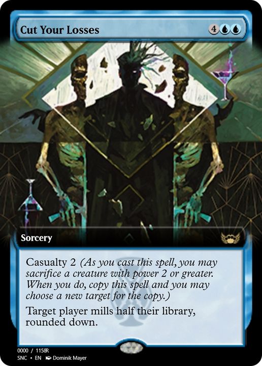 Cut Your Losses in the group Magic the Gathering / Types / Colors / Blue at Proxyprinters.com (88844)