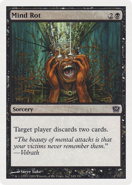 Mind Rot in the group Magic the Gathering / Types / Colors / Black at Proxyprinters.com (88852)