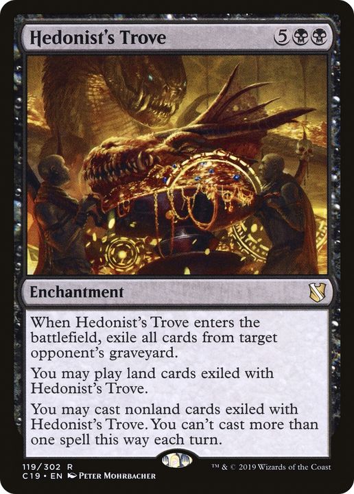 Hedonist's Trove in the group Magic the Gathering / Types / Enchantment / Enchantment at Proxyprinters.com (88855)