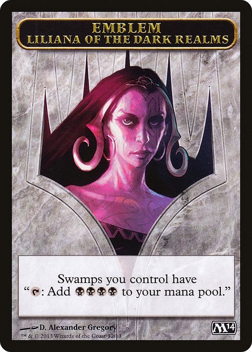 Liliana of the Dark Realms Emblem in the group Advanced search at Proxyprinters.com (88860)