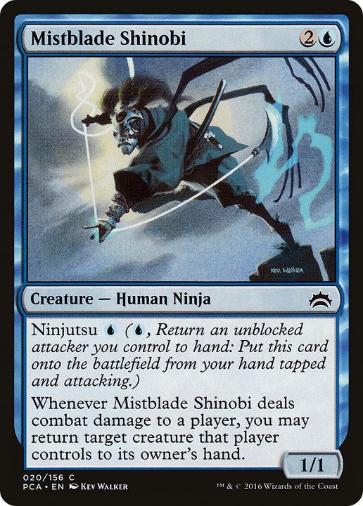 Mistblade Shinobi in the group Magic the Gathering / Types / Colors / Blue at Proxyprinters.com (88877)