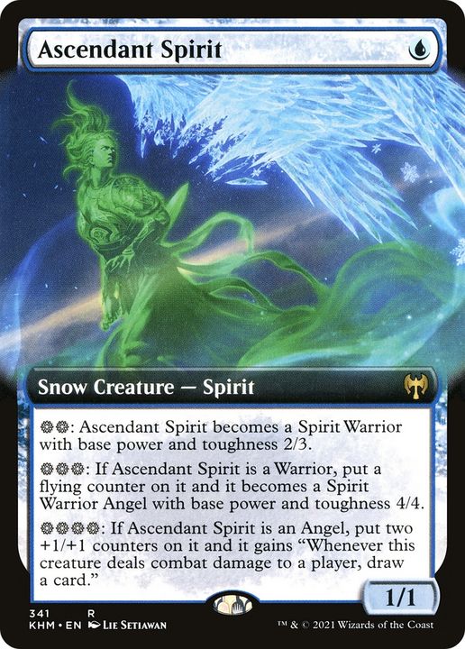 Ascendant Spirit in the group Magic the Gathering / Types / Colors / Blue at Proxyprinters.com (88882)