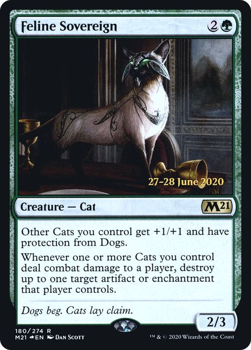 Feline Sovereign in the group Magic the Gathering / Sets / Core Set 2021 Promos at Proxyprinters.com (88937)