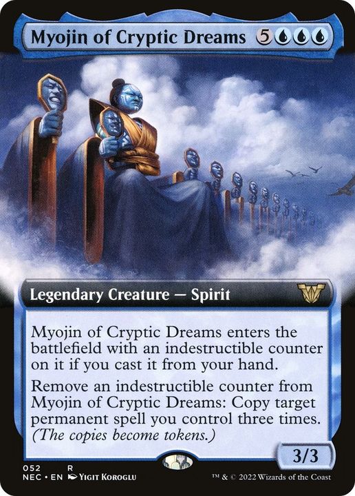 Myojin of Cryptic Dreams in the group Magic the Gathering / Types / Colors / Blue at Proxyprinters.com (8897)