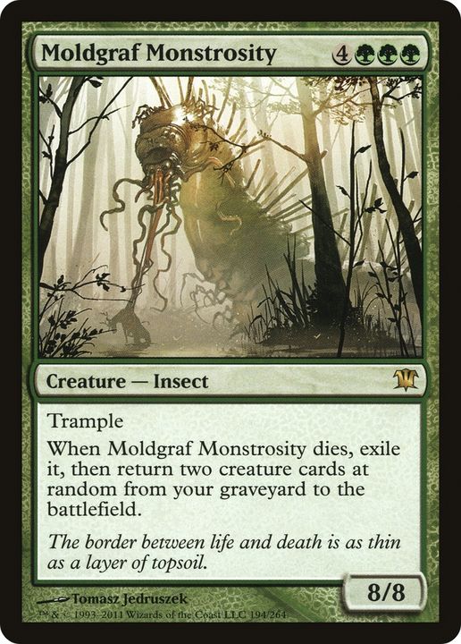 Moldgraf Monstrosity in the group Magic the Gathering / Sets / Innistrad at Proxyprinters.com (88993)