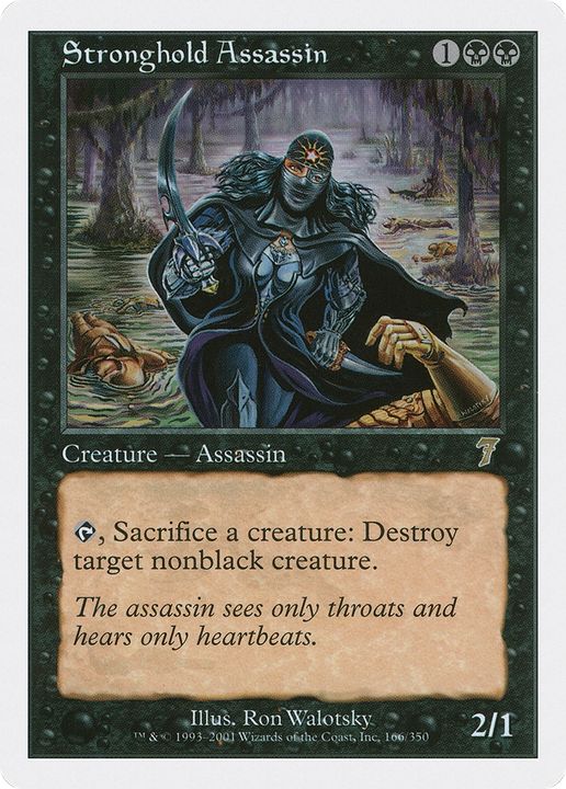 Stronghold Assassin in the group Magic the Gathering / Types / Colors / Black at Proxyprinters.com (88996)