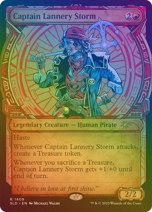 Captain Lannery Storm in the group Magic the Gathering / Sets / Secret Lair / Secret Lair Drop at Proxyprinters.com (88999)