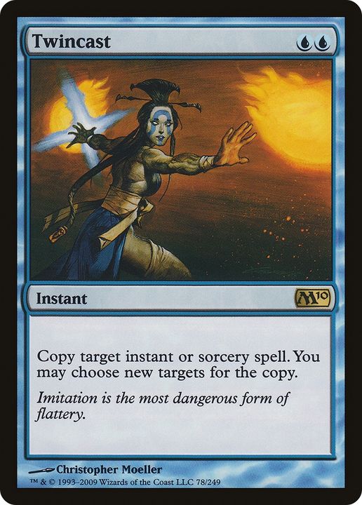 Twincast in the group Magic the Gathering / Types / Colors / Blue at Proxyprinters.com (89008)