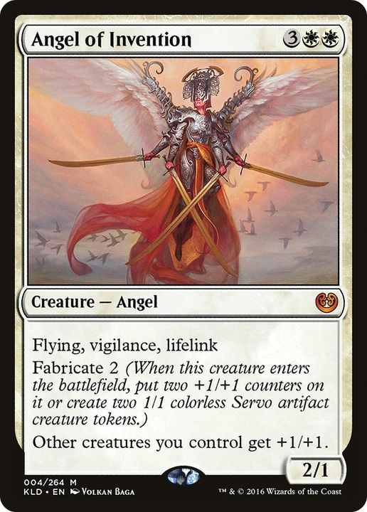 Angel of Invention in the group Magic the Gathering / Sets / Kaladesh at Proxyprinters.com (89013)